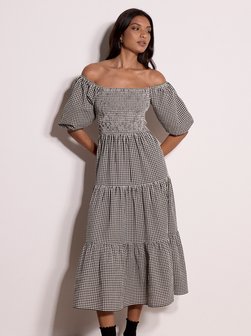 Damen Midikleid