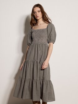 Damen Midikleid