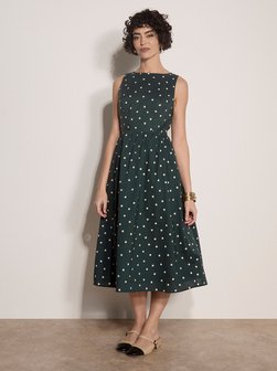 Damen Midikleid