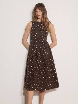 Damen Midikleid