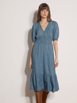 Damen Midikleid