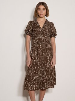 Damen Midikleid