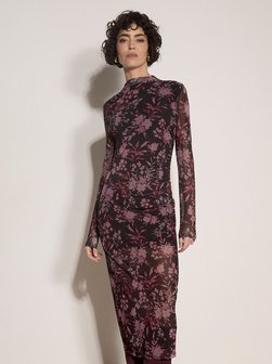 Damen Midikleid