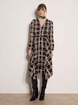 Damen Midikleid