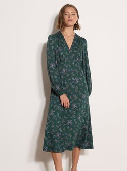 Damen Midikleid