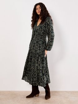 Damen Midikleid