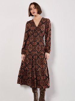 Damen Midikleid