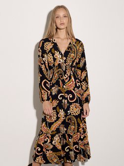 Damen Midikleid