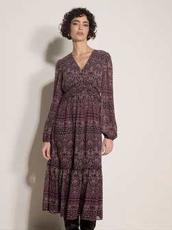 Damen Midikleid