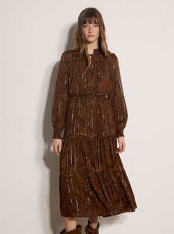 Damen Midikleid