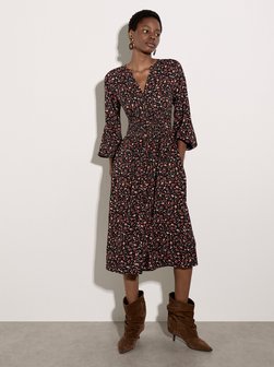 Damen Midikleid