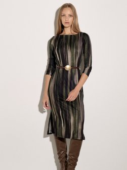 Damen Midikleid