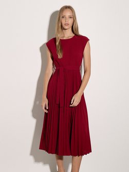 Damen Midikleid