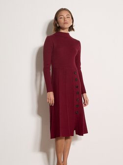 Damen Midikleid