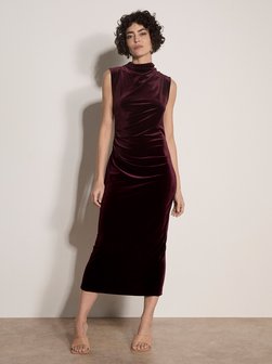 Damen Midikleid
