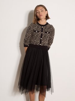 Damen Midikleid