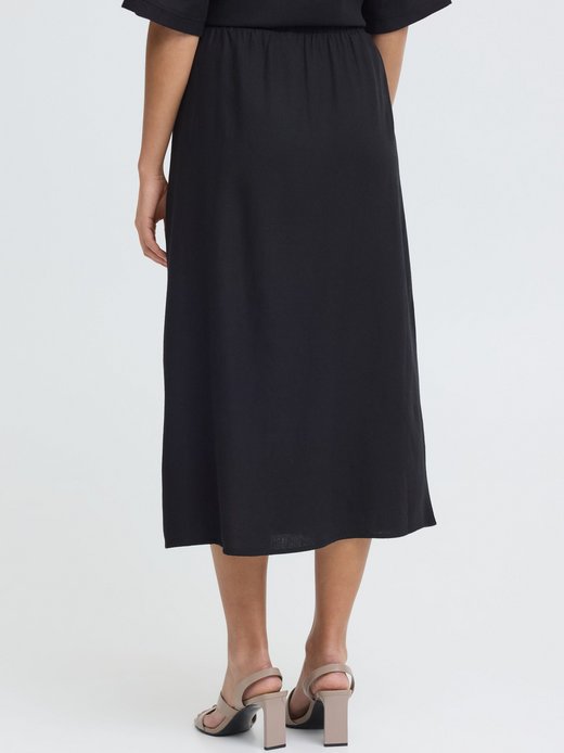 Damen Midirock - OXNInna Linen Mix