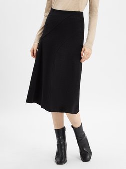 Damen Midirock aus Schurwolle - Vicena