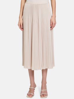 Artikelbild Damen Midirock von Betty & Co in beige uni