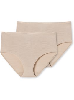 Artikelbild Damen Midislip  -  2er-Pack Modal Essentials von Schiesser in beige uni