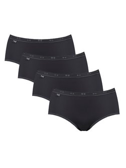 Artikelbild Damen Midislip  -  Basic+ von sloggi in schwarz uni