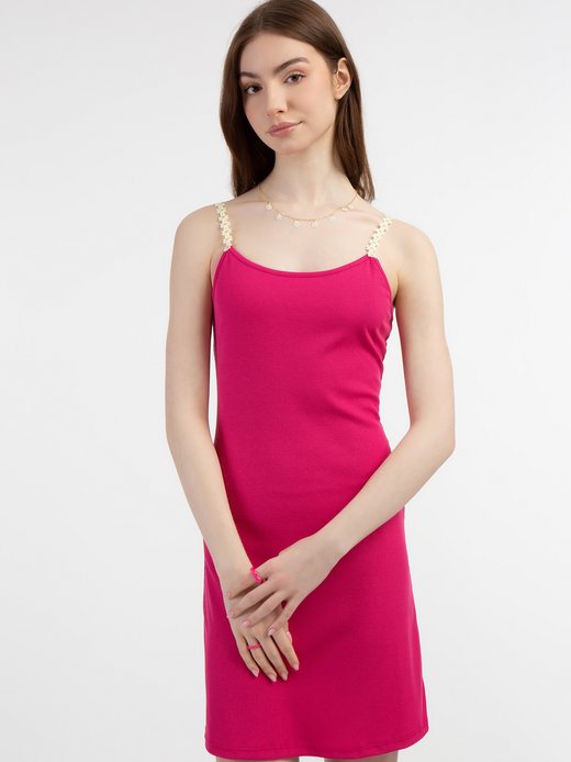 Damen Minikleid aus Rippstrick