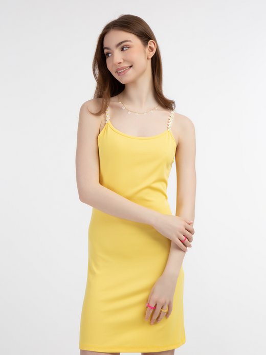 Damen Minikleid aus Rippstrick