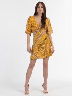 Damen Minikleid mit Cut-outs