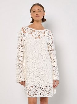 Artikelbild Damen Minikleid von Apricot in weiß uni