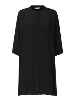 Damen Mittellanges Hemdkleid