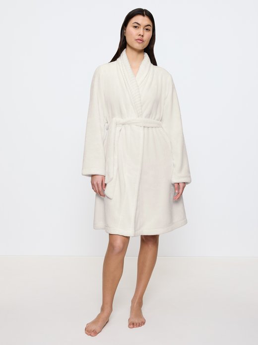 Damen Morgenmantel  -  Fleece Robe
