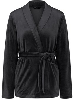 Damen Morgenmantel  -  Sensual Velour Robe Top
