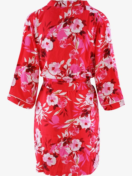 Damen Morgenmantel  -  robe - Watercolor Bloom