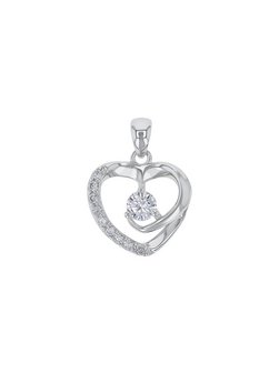 Artikelbild Damen Motivanhänger von amor in silber uni