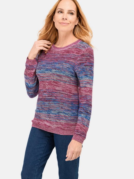 Damen Multicolor-Pullover