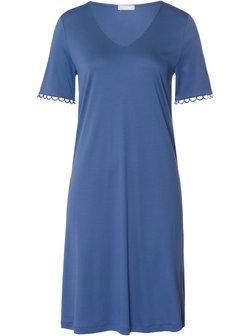 Artikelbild Damen Nachthemd  -  Anouk von Hanro in blau uni