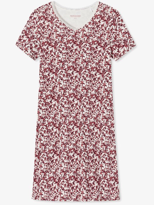 Damen Nachthemd  -  Feminine Floral Comfort Fit