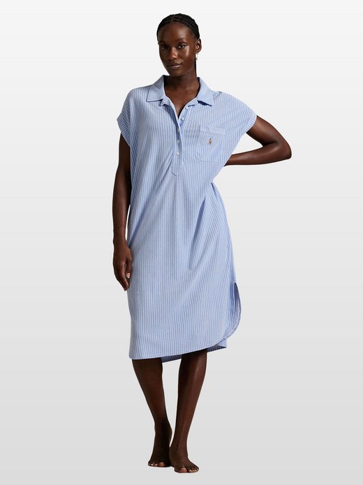 Damen Nachthemd  -  Knit Oxford