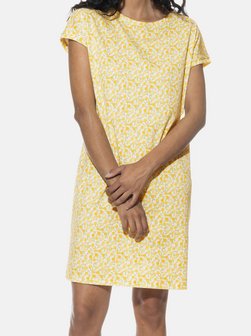 Artikelbild Damen Nachthemd - Lemon Dots von Mey in gelb gemustert