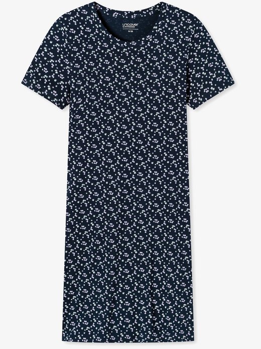 Damen Nachthemd  -  Nightwear - kurzarm