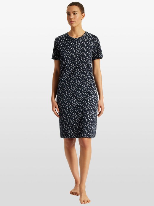 Damen Nachthemd  -  Nightwear - kurzarm