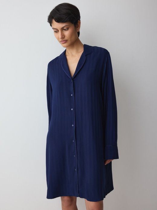 Damen Nachthemd  -  Red Label Amourette Jacquard