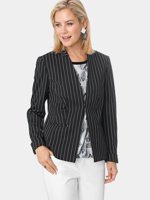 Damen Nadelstreifen-Cardigan