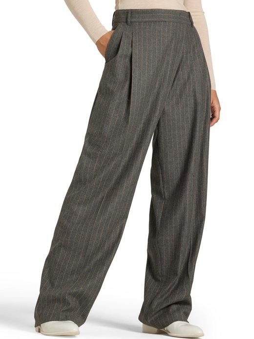 Damen Nadelstreifenhose mit Woll-Anteil - Eternity