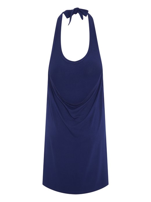 Damen Neckholder-Kleid