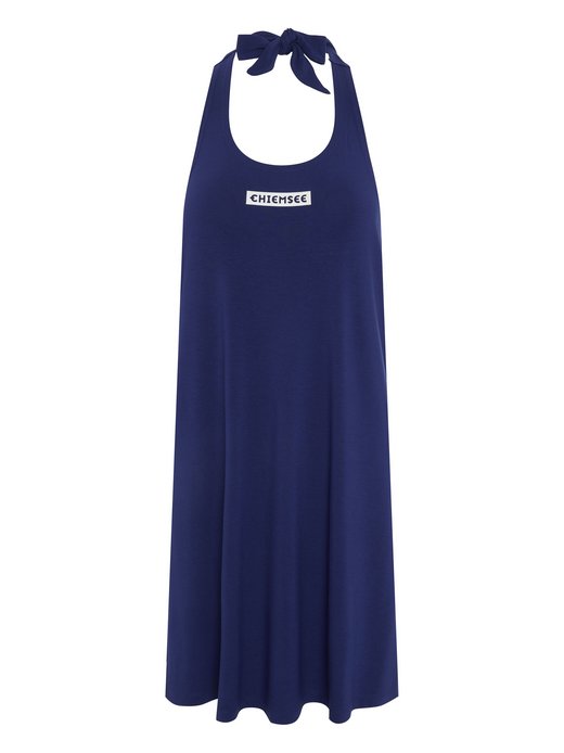 Damen Neckholder-Kleid