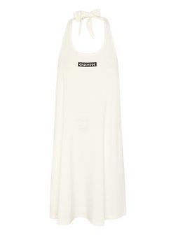 Damen Neckholder-Kleid