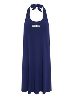 Damen Neckholder-Kleid