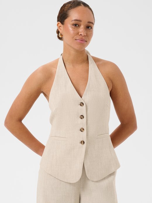 Damen Neckholder-Weste KAomila