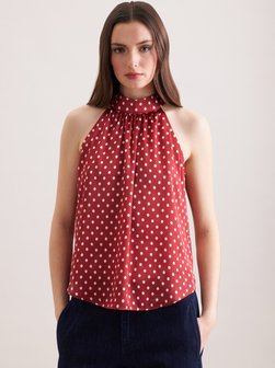 Damen Neckholderbluse - Regular Fit